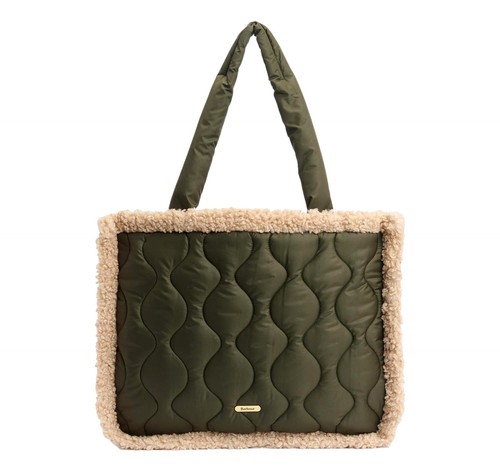 Barbour sac tote matelassé - barbour,