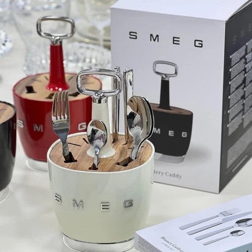 Smeg porte couverts beige - smeg,