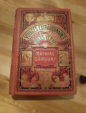 Jules Verne Hetzel Hachette Mathias Sandorf 1923 Eléphant cartonnage 