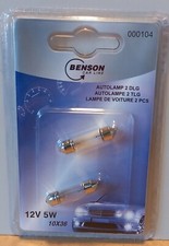 2 ampoules navettes habitacle