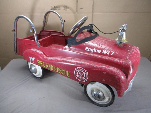 Vintage fire rescue - vintage, engine