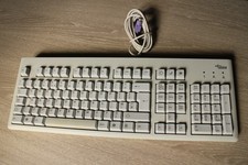 Clavier Vintage Fujitsu QWERTY 5Pin Keyboard EN Great Condition Excellent
