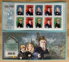 Carnet timbres Harry Potter