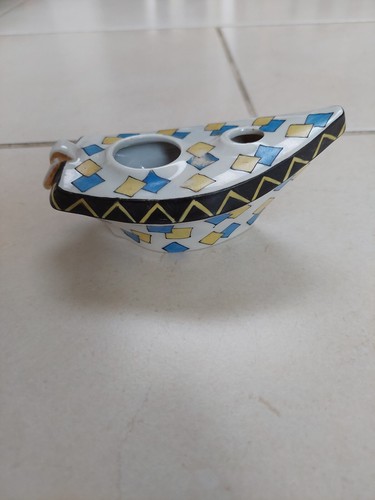 Ancien encrier faience desvres - faience,