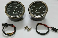 Smiths Réplique 120 Mph Compteur de Vitesse 8,000 RPM Tachymètre BSA Norton #