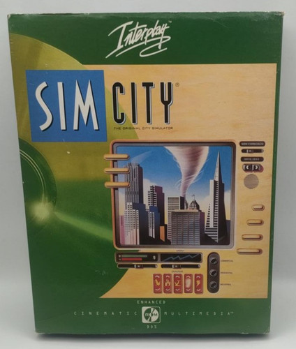 Simcity big box - box, pc