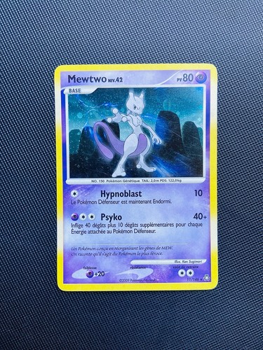 Carte pokémon mewtwo 146 - mewtwo, 11/146