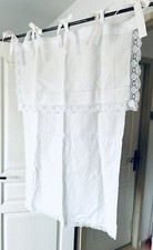 Rideau vintage fait main - rideau,