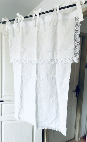 Rideau vintage fait main - ",
