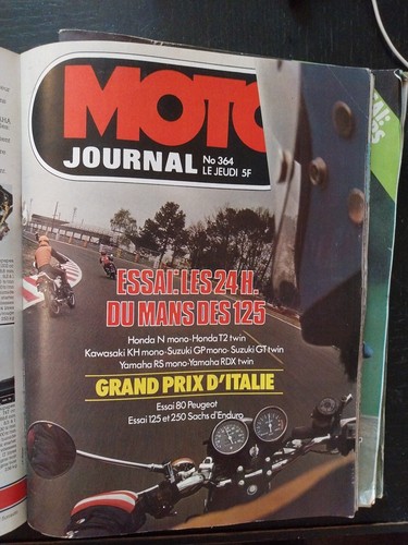 Moto journal 364 honda - moto,
