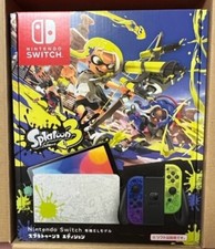 NOUVELLE Console Nintendo Switch Modèle OLED Splatoon 3 Edition HEG-S-KCAAA d...