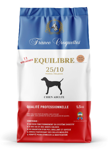 Croquette pour chien equilibre - pour,
