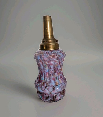Lampe pétrole verre - à, d'art