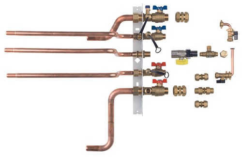 Raccord hybrid gas - dk, gas-einheit