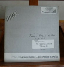 Amblard frédéric lettres - frédéric,