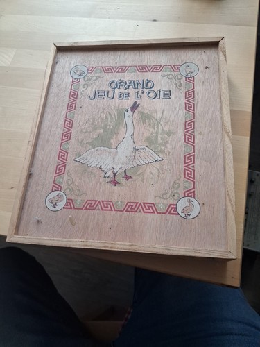 Jeu oie vintage année 70 - de, l'oie
