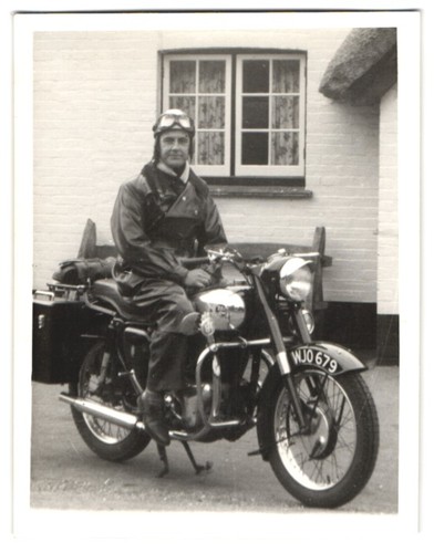 Photographie moto bsa - photographie,