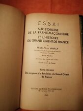 livres ancien "ESSAI sur