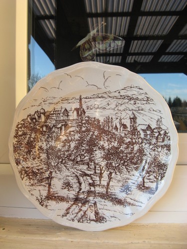 Assiette faïence souvenir - faÏence,