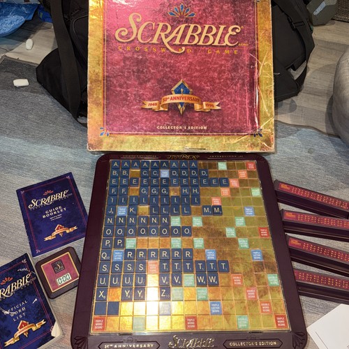 Scrabble 50th anniversary - scrabble,