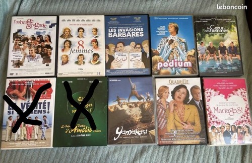 Lot dvd films - de, 8