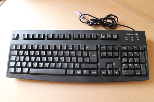 Clavier cherry ps2 vintage - clavier,