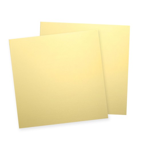 2pcs feuille laiton x - 2pcs, 2"