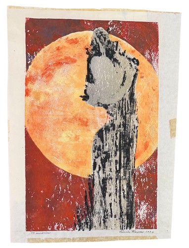 1970s tribal folk - 1970s, painting