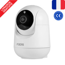 Caméra de Surveillance intérieure sans fil WiFi suivi automatique 1080p