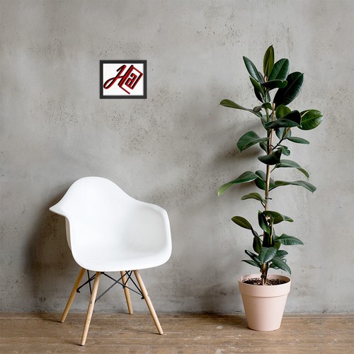 Framed photo paper poster - , hype