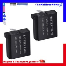2x BATTERIE pour GOPRO HERO 4 - AHDBT-401 - Battery - new 1600mah