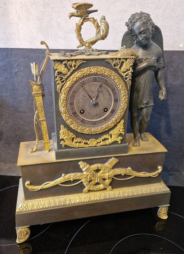 Pendule empire angelot cupidon - empire,