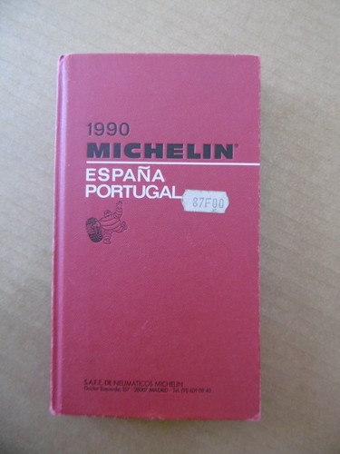 Guide michelin 1990 espagne - guide, .