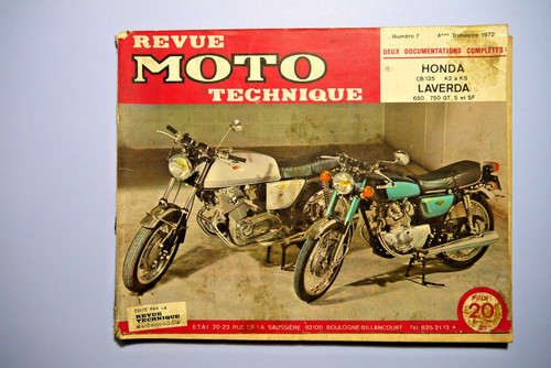 Revue technique moto - revue,