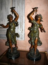 F&L MOREAU 2 SCULPTURES regule