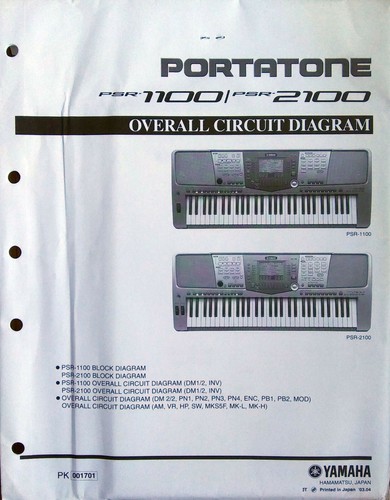 Yamaha psr 1100 - yamaha, psr-2100