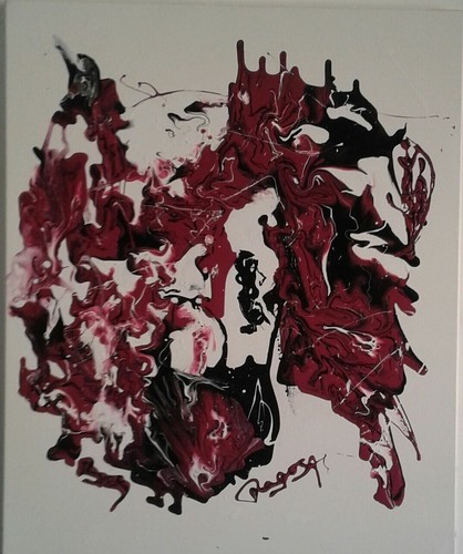 Tableau contemporain toile - contemporain,