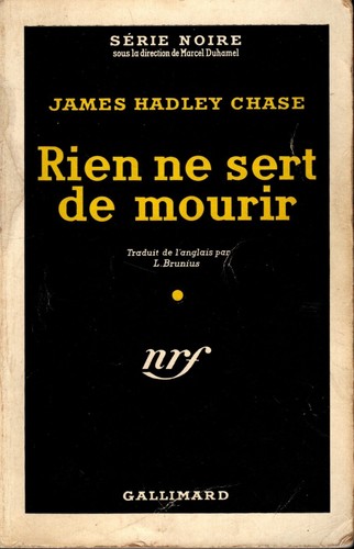 James hadley chase rien ne - ,