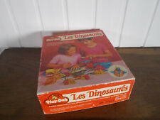 PLAY DOH Les dinosaures jouet VINTAGE boite + moules