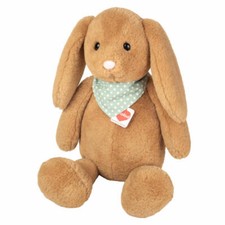 Teddy Hermann Lapin Vicky Doudou Peluche Herzekind Brun 45 cm