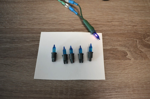 Ampoules rechange 7v - 5, de