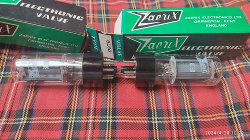 Tube 6l6gc matched pair - tube, zaerix