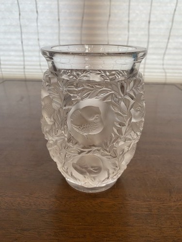 Vtg lalique frosted crystal - vtg,