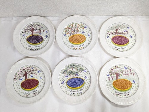 Gien french tart - pattern, plate