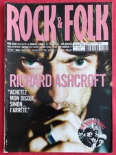 Magazine ROCK & FOLK N°423 2002 R. ASHCROFT ROLLING STONES 6 pages Voir Sommaire
