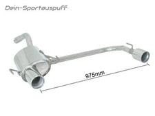 Ragazzon le Sport Échappement Duplex Alfa Romeo 147 Facelift 1.9JTD Jtdm Bj04-06