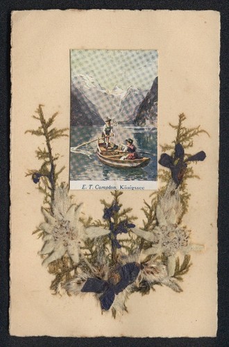 Carte postale fleurs - à,