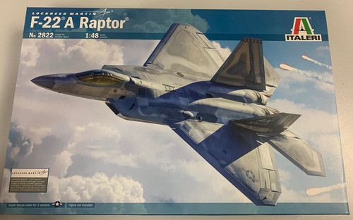 Italeri avion a raptor - f-22,