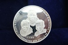 MÉDAILLE  ARGENT 999/1000   : MISSION  APOLLO 14  - NUMÉROTÉE -   15 Gr.