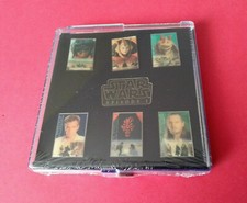 STAR WARS PINS - COFFRET DE 7 PINS EPISODE 1 - ORIGINAL PIN'S - DISNEY- NEUF - 